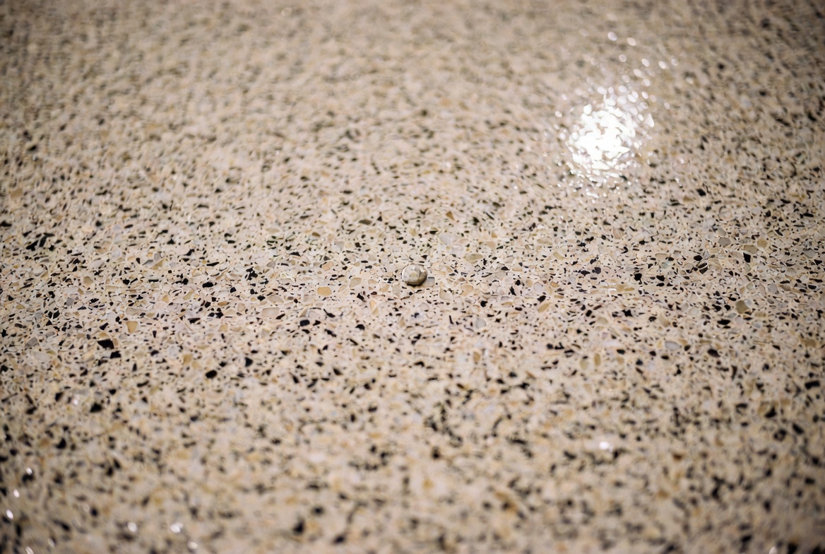 Sea leaf finish close-up